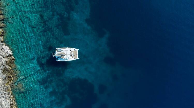 Bemande Luxe Catamaran Zeilen Kroatië